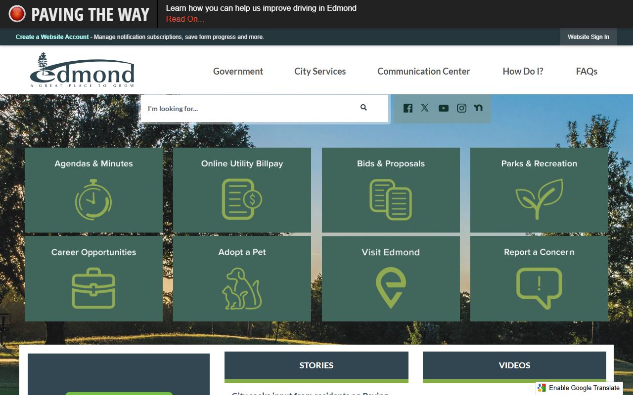 Edmond genealogy records official city website
