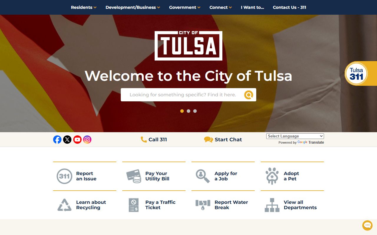 Tulsa Oklahoma genealogy records city website